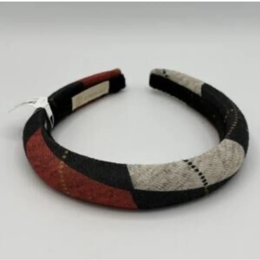 Free People x Ariana Ost Serena Hard Headband New NWT black grey red holiday